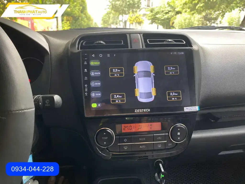 Màn Hình Android Ô Tô Mitsubishi Mirage - Trung Tâm Lắp Đặt Uy Tín TPHCM ảnh thực tế 2