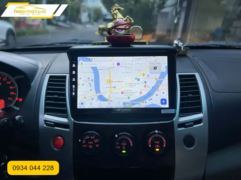 Màn Hình Android Mitsubishi Pajero Sport 2011 - Địa Chỉ Lắp Đặt Uy Tín TPHCM ảnh thực tế 3