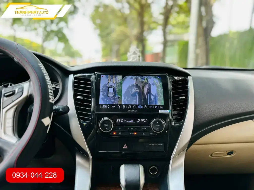 Màn Hình Android Mitsubishi Pajero Sport 2022 - Trung Tâm Lắp Đặt Uy Tín TPHCM ảnh thực tế 2