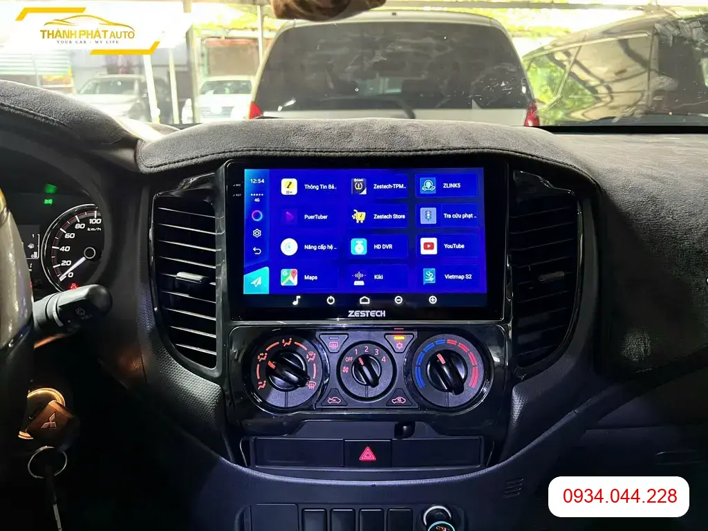 Màn Hình Android Ô Tô Mitsubishi Triton - Trung Tâm Gắn Uy Tín Quận 10