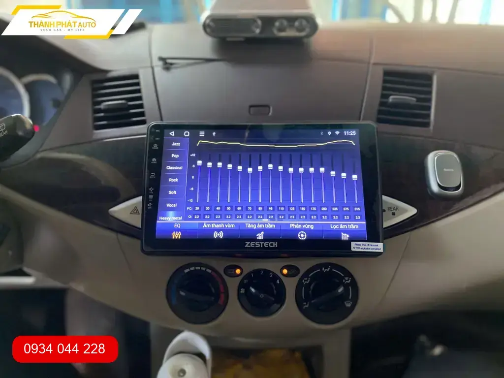 Màn Hình Android Ô Tô Mitsubishi Zinger 2011 - Địa Chỉ Lắp Đặt Uy Tín TPHCM ảnh thực tế 2