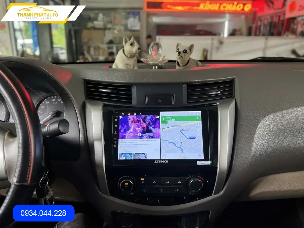 Màn Hình Android Nissan Navara 2022 - Trung Tâm Lắp Đặt Chính Hãng TPHCM ảnh thực tế 2