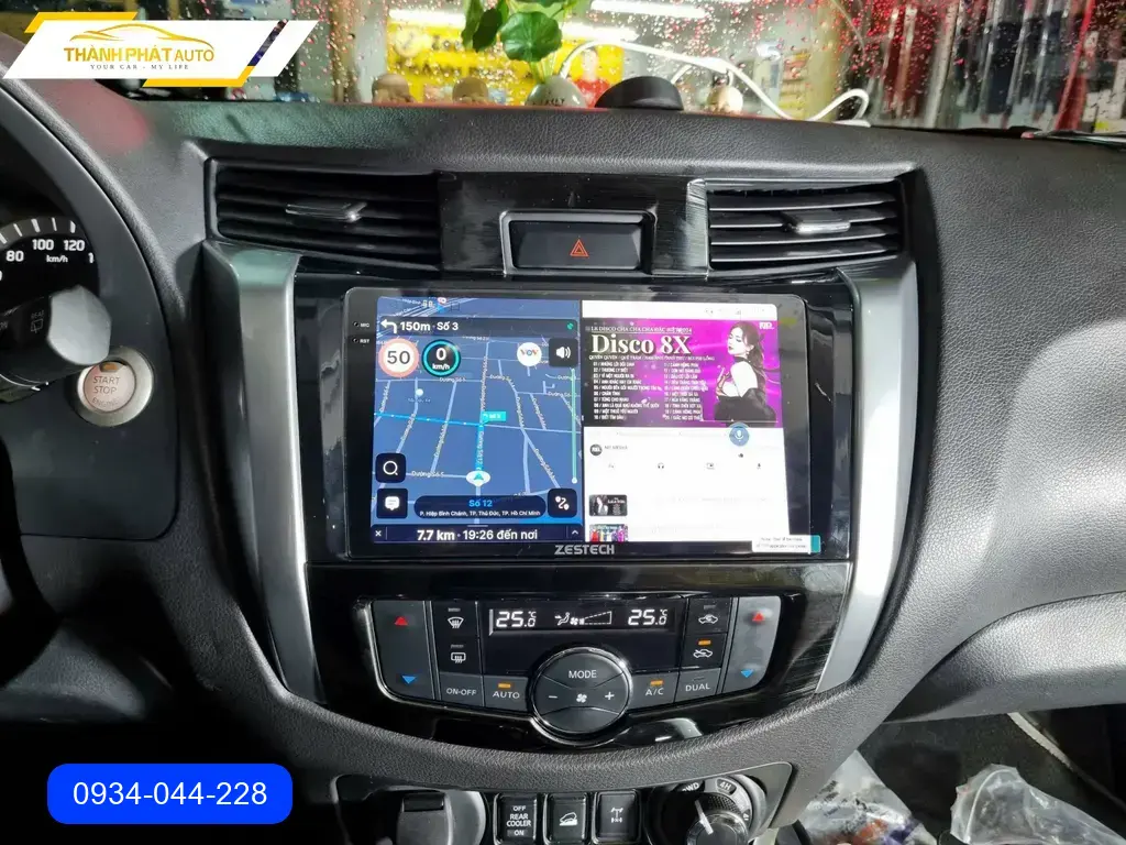 Màn Hình Android Ô Tô Nissan Navara - Trung Tâm Lắp Đặt Chính Hãng TPHCM