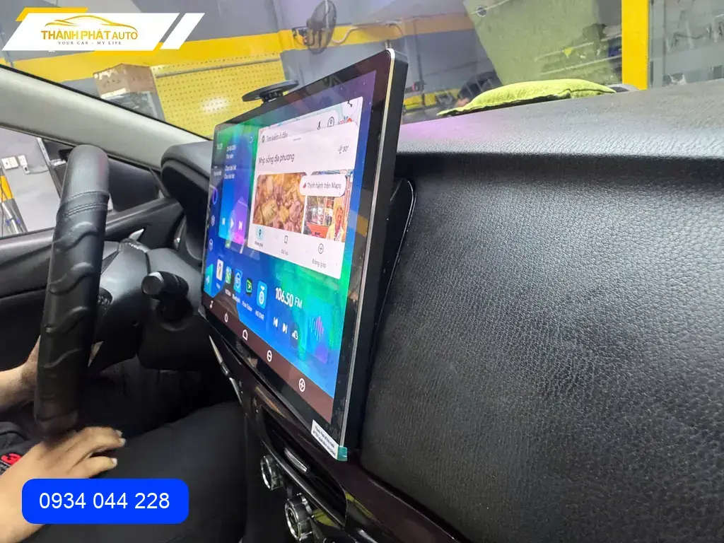 Anh Khang lắp màn hình Android Mazda 3 tại Quận 9 cho trải nghiệm lái xe mượt mà ảnh thực tế 5