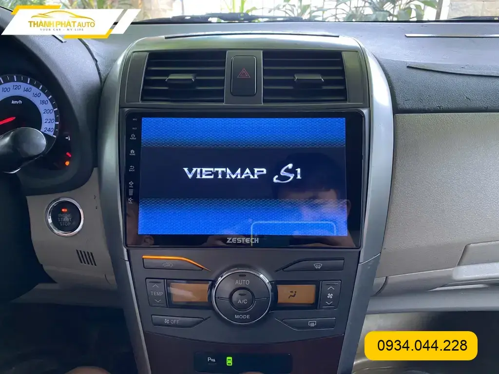 Màn Hình Android Ô Tô Toyota Altis - Địa Chỉ Lắp Đặt Uy Tín TPHCM