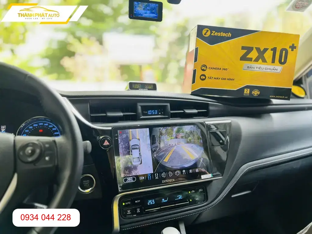 Màn Hình Android Ô Tô Toyota Altis - Trung Tâm Lắp Đặt Uy Tín TPHCM
