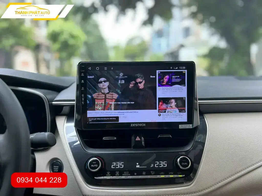 Màn Hình Android Ô Tô Toyota Altis - Trung Tâm Lắp Đặt Uy Tín TPHCM