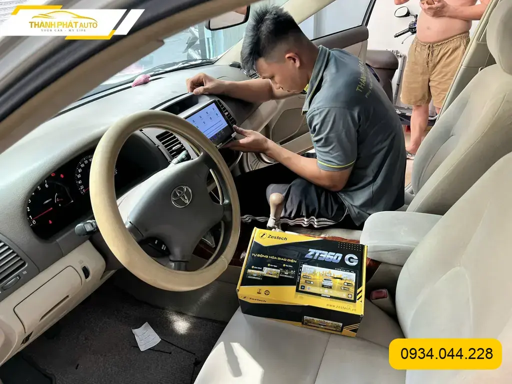 Màn Hình Android Ô Tô Toyota Camry 2004 - Trung Tâm Lắp Đặt Uy Tín TPHCM