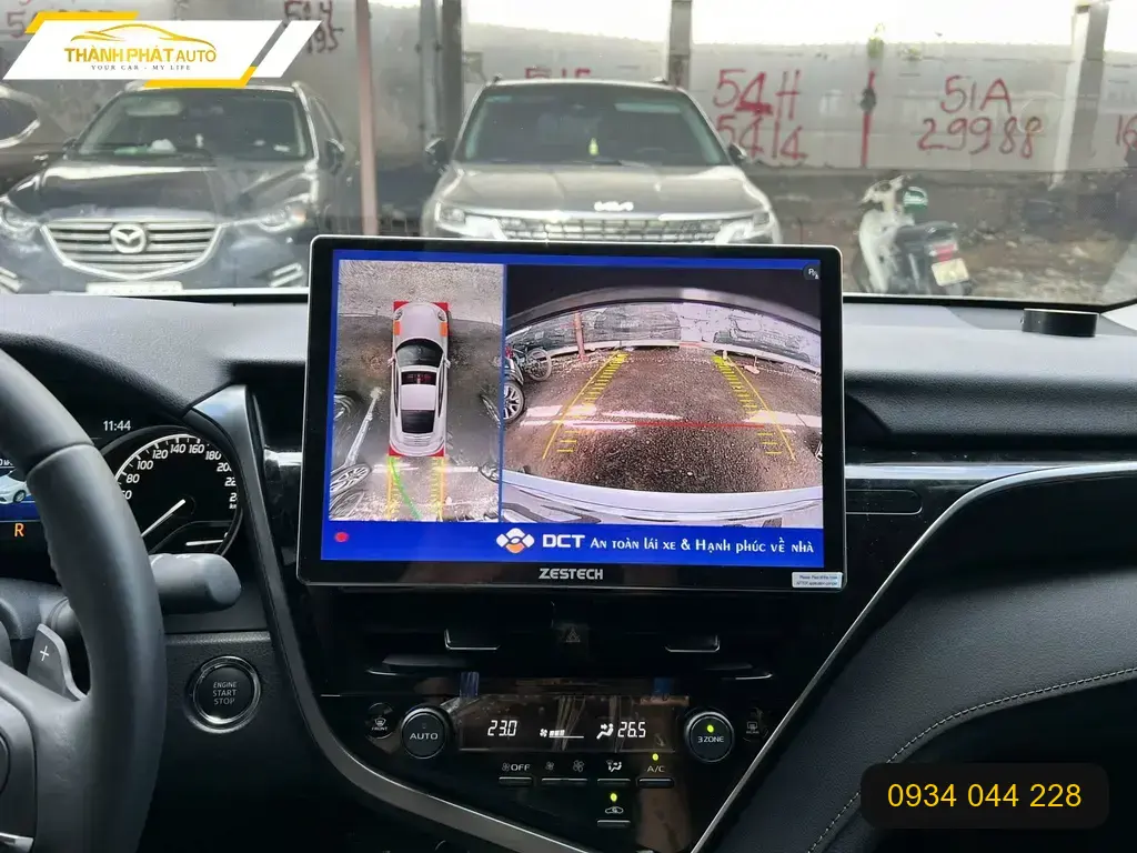 Màn Hình Android Toyota Camry 2023 - Trung Tâm Lắp Đặt Chính Hãng TPHCM