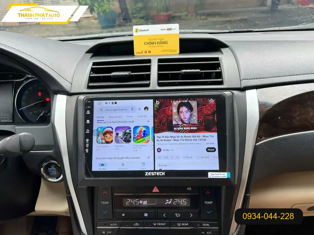Màn Hình Android Ô Tô Toyota Camry - Địa Chỉ Lắp Đặt Chính Hãng Giá Tốt TPHCM