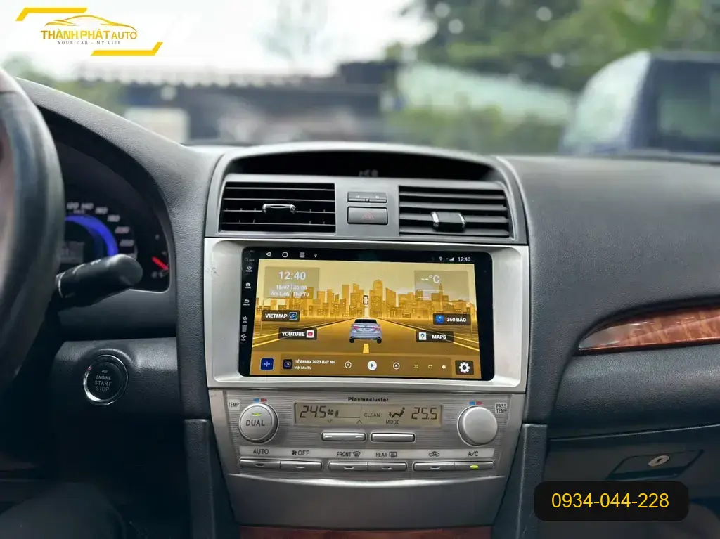 Màn Hình Android Toyota Camry - Nơi Gắn Chính Hãng Quận 8 TPHCM