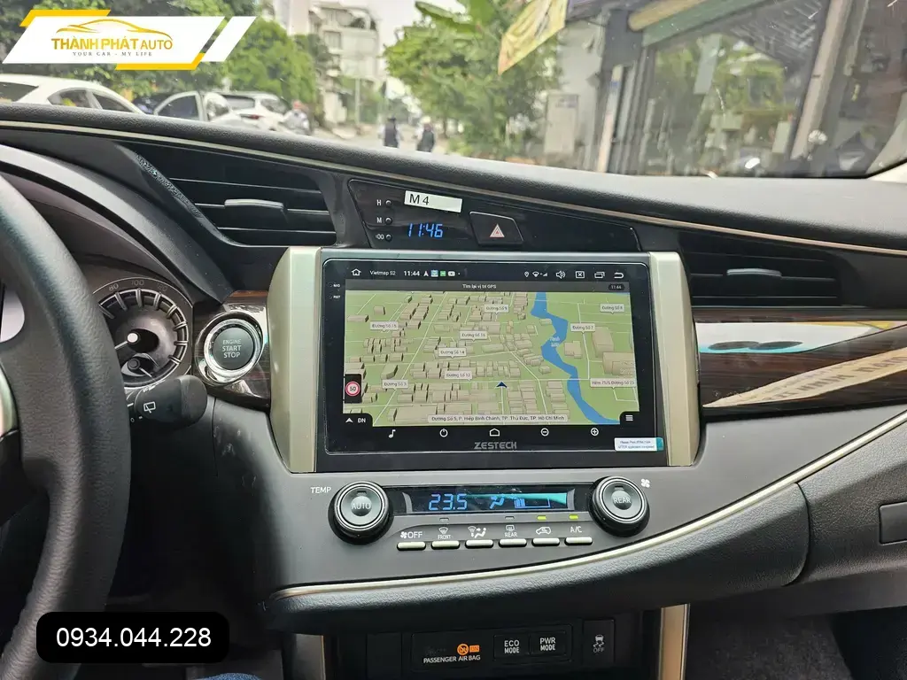 Màn Hình Android Ô Tô Toyota Innova 2020 - Trung Tâm Lắp Đặt Uy Tín TPHCM ảnh thực tế 2