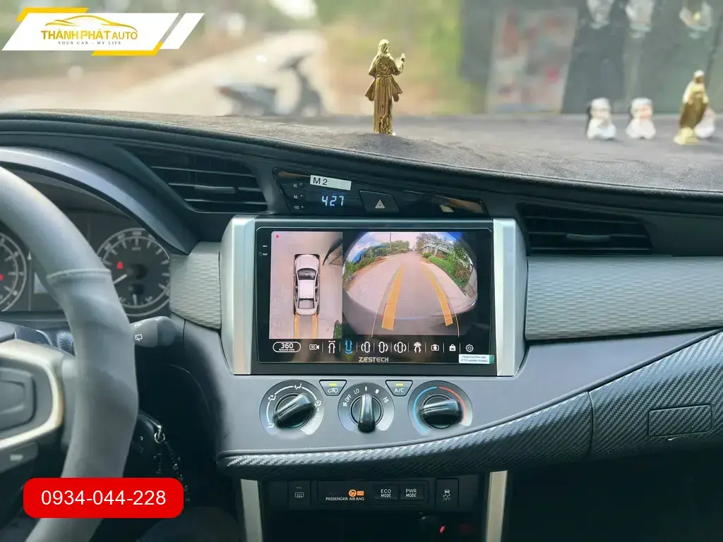 Màn Hình Android Ô Tô Toyota Innova 2023 - Địa Chỉ Lắp Đặt Uy Tín TPHCM