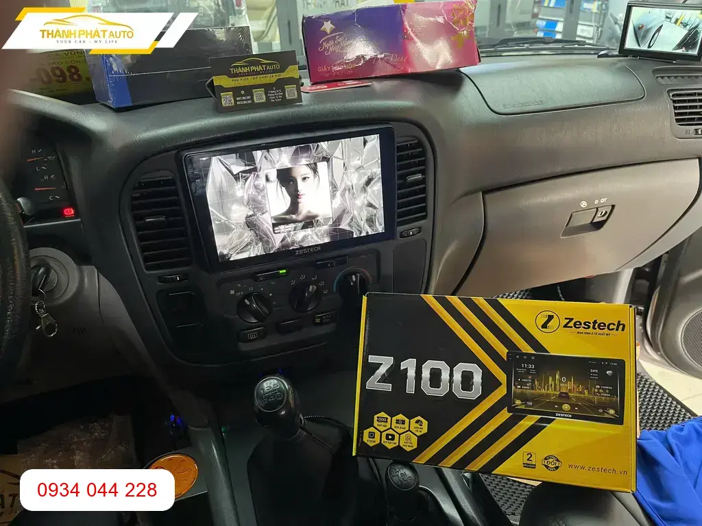 Cửa hàng lắp màn hình Android Toyota Land Cruiser 2002 uy tín tại Quận 9 ảnh thực tế 2