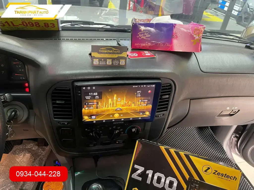 Cửa hàng lắp màn hình Android Toyota Land Cruiser 2002 uy tín tại Quận 9 ảnh thực tế 5