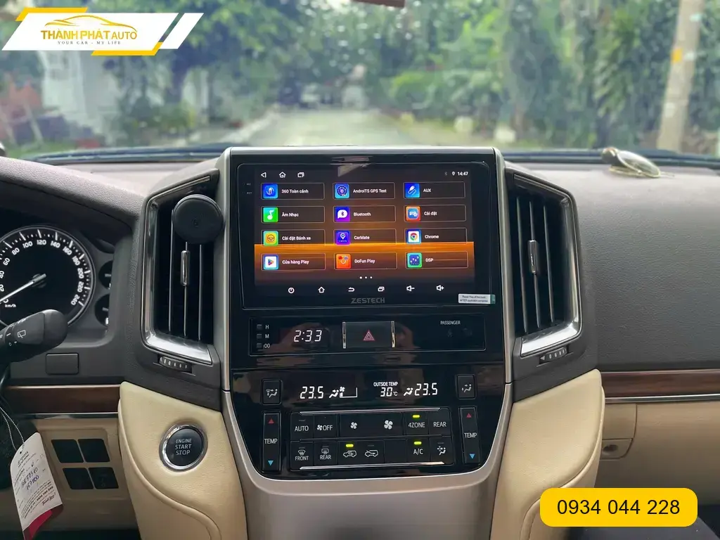 Màn Hình Android Land Cruiser 2018 - Nơi Nâng Cấp Chính Hãng TPHCM
