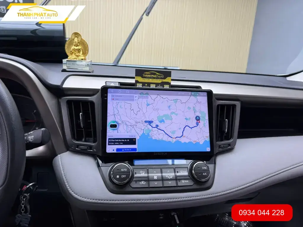 Màn Hình Android Ô Tô Toyota Rav4 2008 - Trung Tâm Lắp Đặt Uy Tín TPHCM ảnh thực tế 3