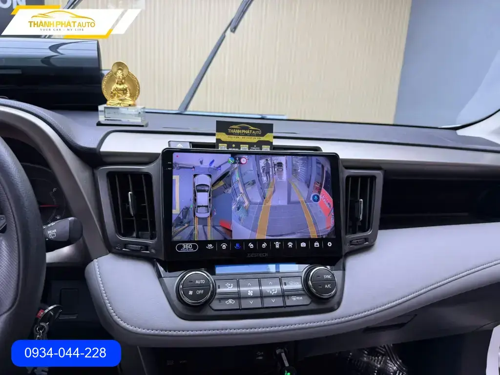Màn Hình Android Toyota RAV4 2010 - Địa Chỉ Lắp Đặt Uy Tín TPHCM