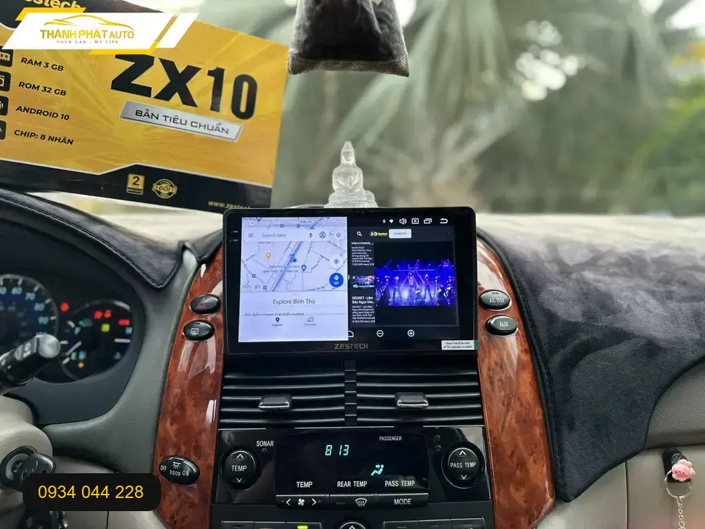 Màn Hình Android Ô Tô Toyota Sienna 2013 - Trung Tâm Lắp Đặt Uy Tín TPHCM ảnh thực tế 3