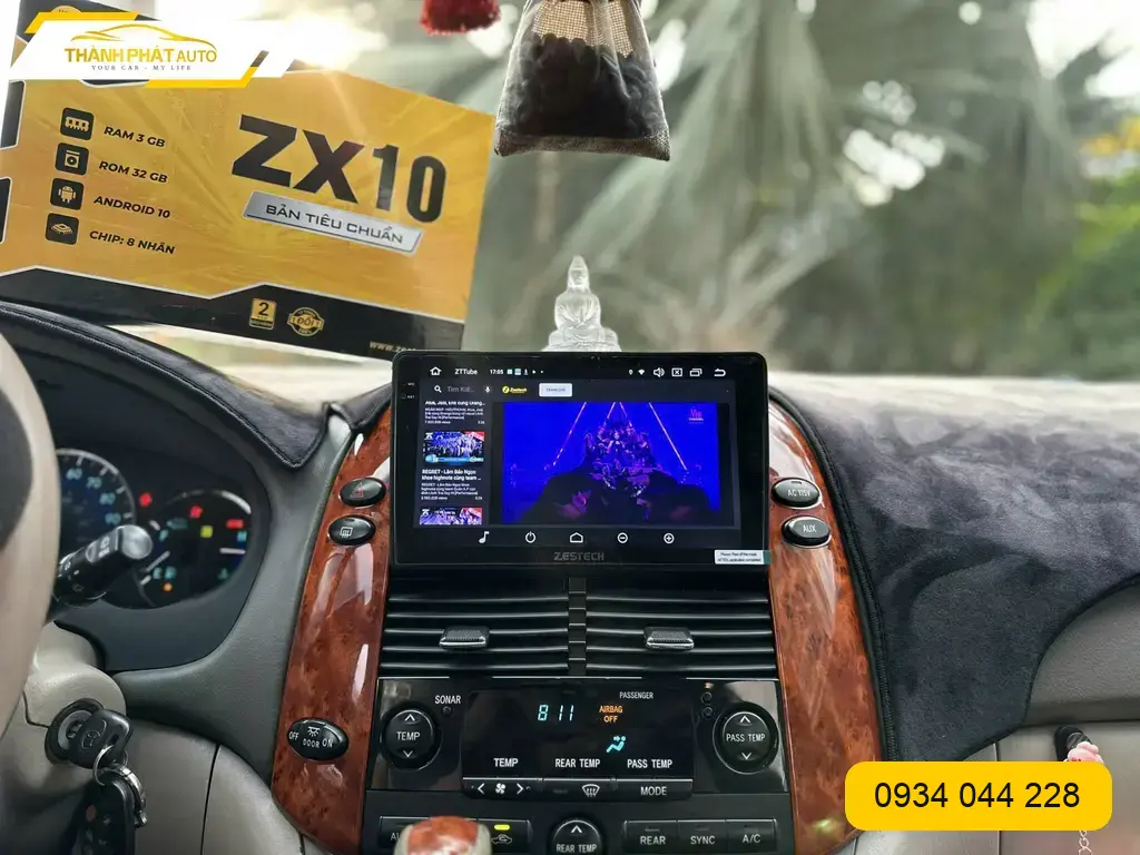 Màn Hình Android Ô Tô Toyota Sienna 2014 - Địa Chỉ Lắp Đặt Uy Tín TPHCM ảnh thực tế 2
