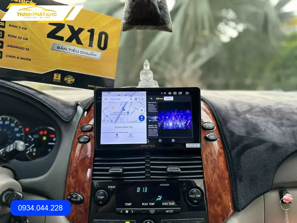 Màn Hình Android Ô Tô Toyota Sienna - Địa Chỉ Lắp Đặt Uy Tín Phú Nhuận