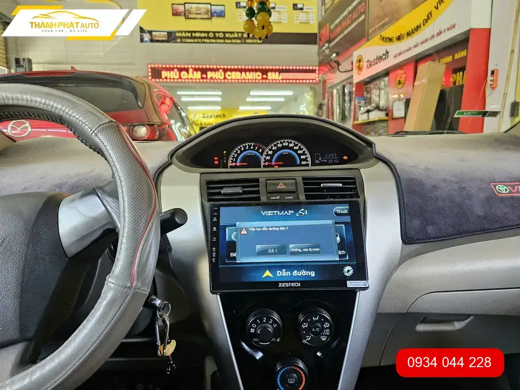 Màn Hình Android Ô Tô Toyota Vios 2012 - Trung Tâm Lắp Đặt Uy Tín TPHCM