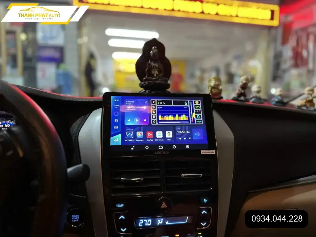 Màn Hình Android Toyota Vios 2018 - Trung Tâm Lắp Đặt Chính Hãng TPHCM