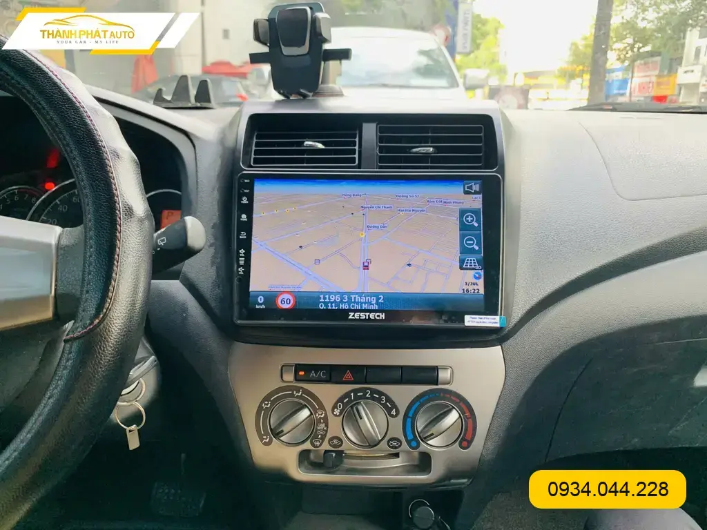 Màn Hình Android Ô Tô Toyota Wigo 2023 - Trung Tâm Lắp Đặt Uy Tín TPHCM ảnh thực tế 2