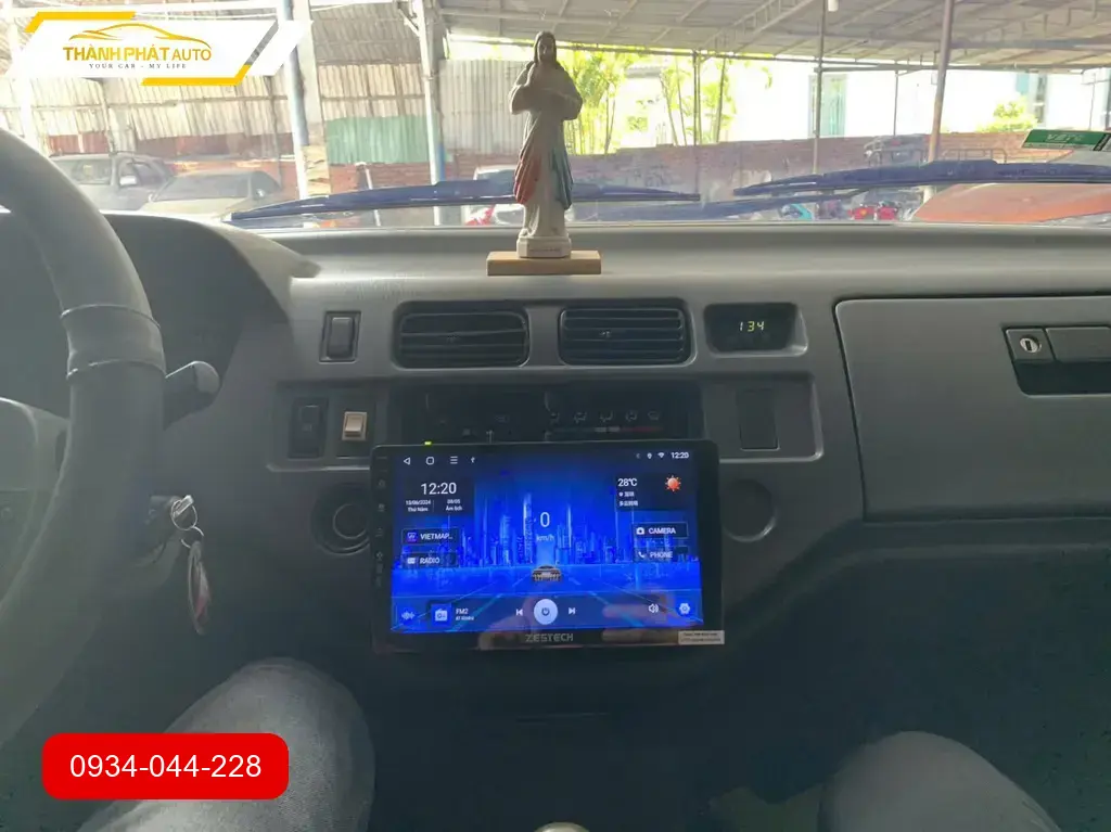 Màn Hình Android Toyota Zace - Địa Chỉ Gắn Chính Hãng Bình Tân TPHCM