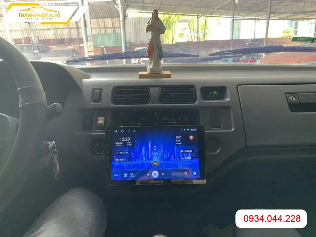 Màn Hình Android Ô Tô Toyota Zace - Trung Tâm Lắp Đặt Uy Tín Tại Cần Giờ TPHCM