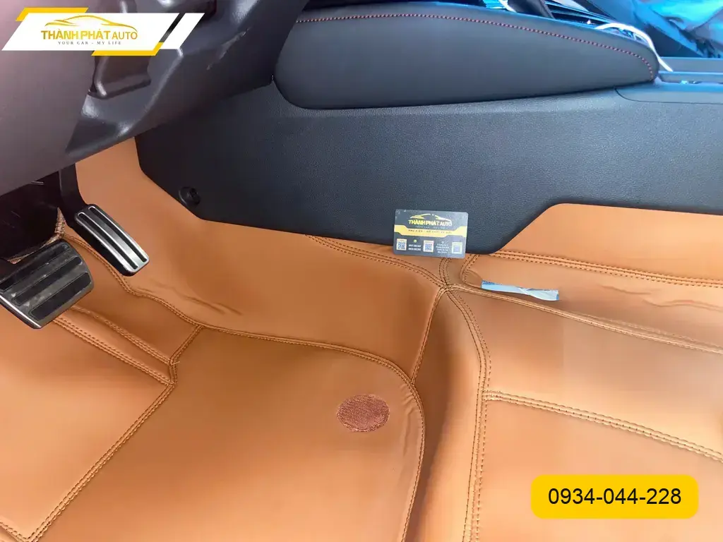 Thảm Lót Sàn Ô Tô Honda Jazz - Địa Chỉ Gắn Uy Tín Hóc Môn ảnh thực tế 2