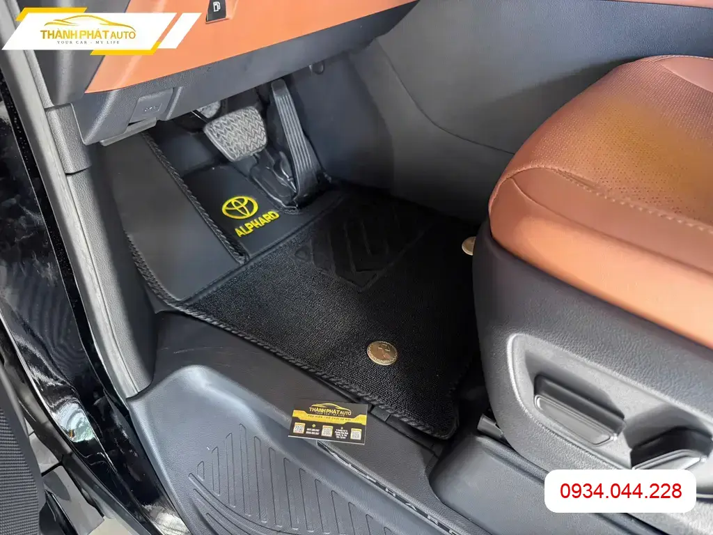 Thảm Lót Sàn Ô Tô Toyota Alphard - Địa Chỉ Bán Uy Tín Quận Bình Tân TPHCM