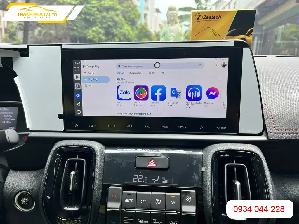 Android Box Kia Sonet - Trung Tâm Lắp Đặt Uy Tín Giá Tốt Bình Chánh