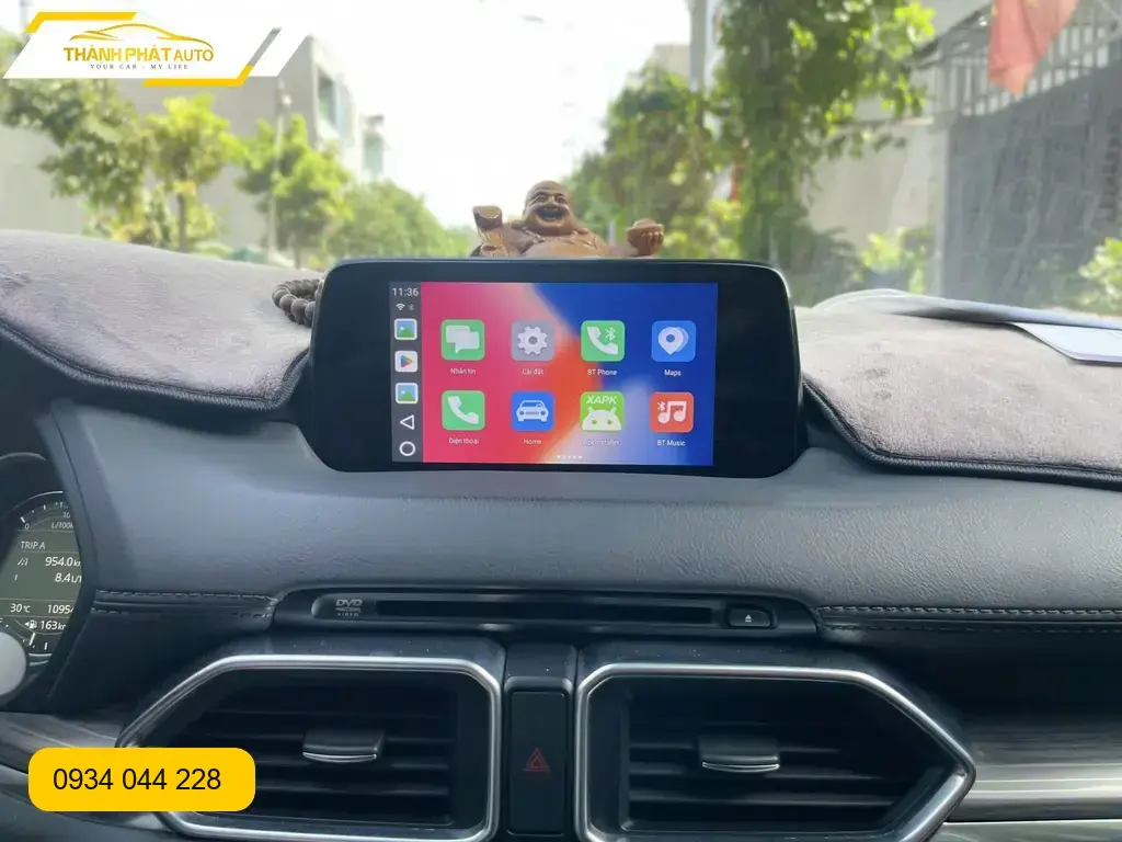 Android Box Mazda CX8 Gò Vấp - Trung Tâm Nâng Cấp Chính Hãng