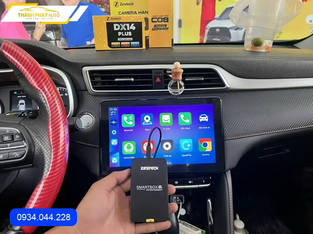 Android Box Cho Xe MG ZS - Địa Chỉ Lắp Đặt Chính Hãng Giá Tốt Tại TPHCM