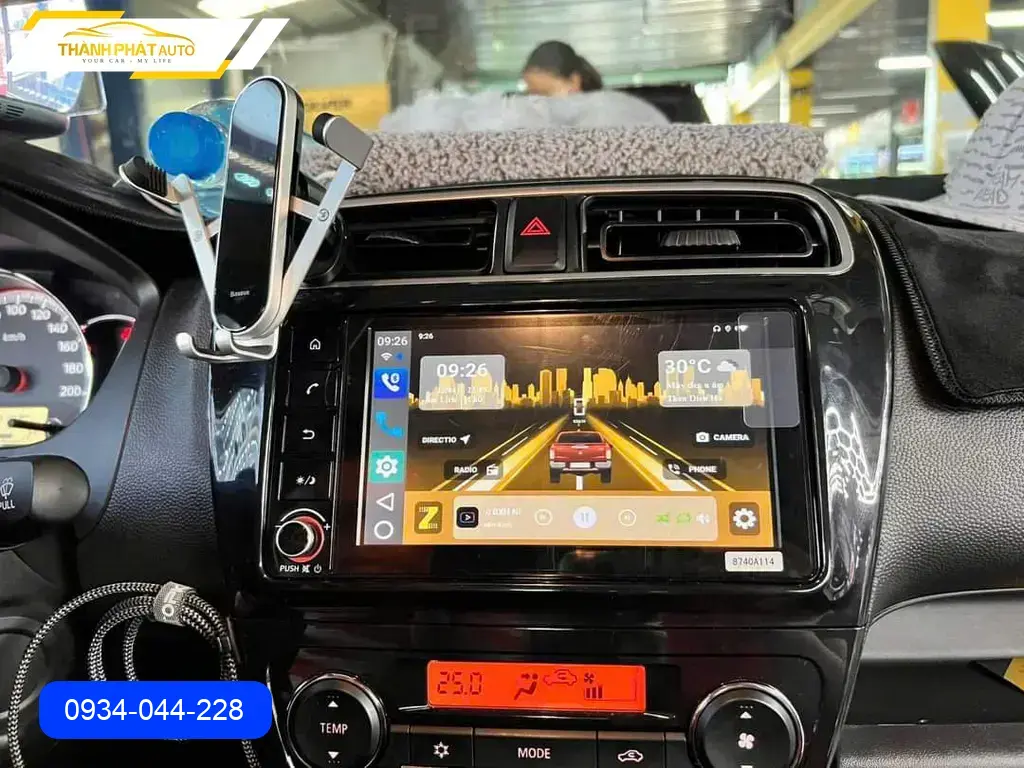 Android Box Mitsubishi Attrage - Trung Tâm Lắp Đặt Uy Tín Hóc Môn TPHCM