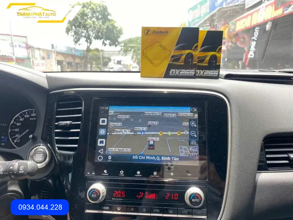 Android Box Mitsubishi Outlander - Trung Tâm Lắp Đặt Chính Hãng Bình Tân TPHCM