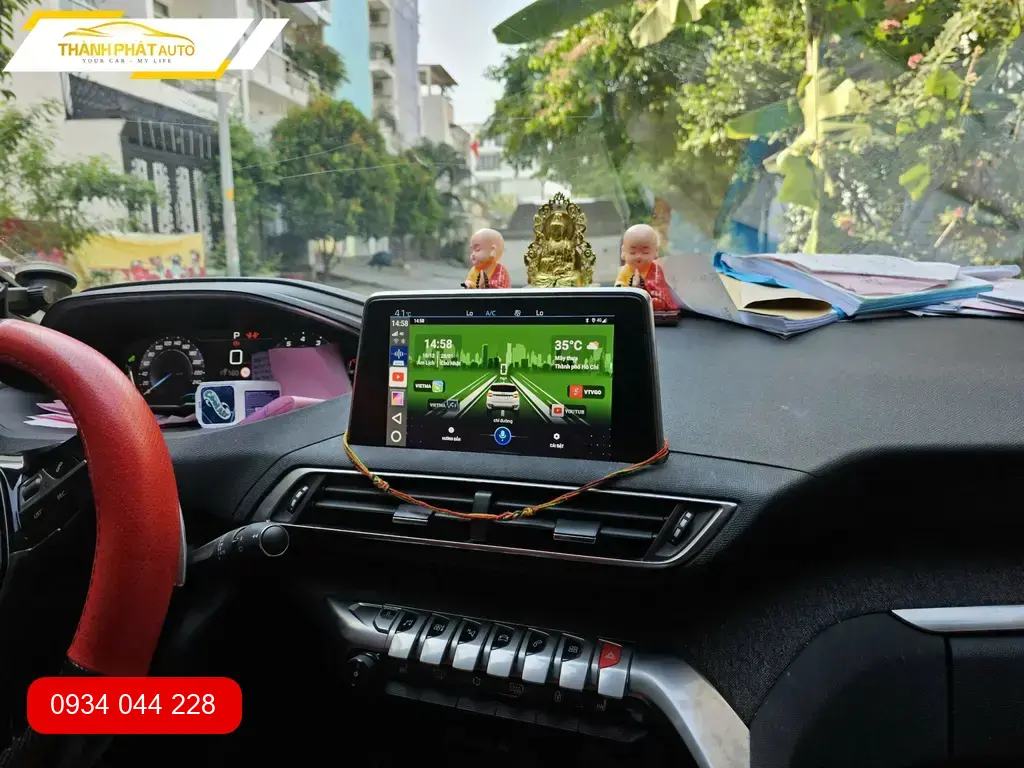 Android Box Peugeot 3008 - Địa Chỉ Lắp Đặt Chính Hãng Giá Tốt Nhà Bè