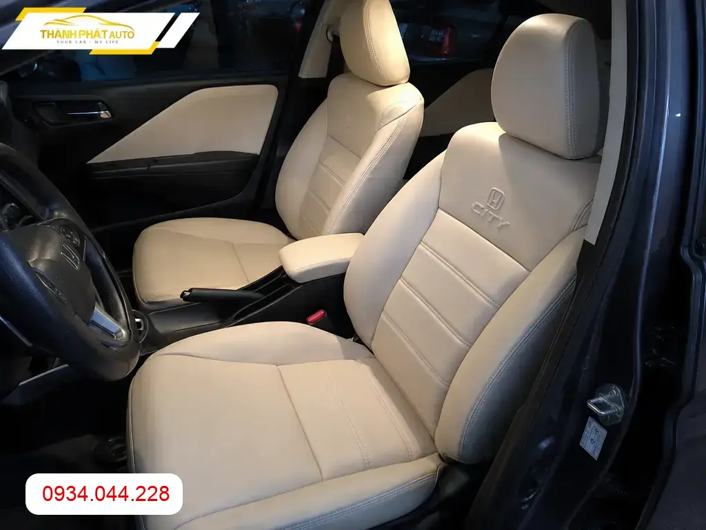 Bọc Ghế Da Cao Cấp Honda City - Trung Tâm Thi Công Uy Tín TPHCM ảnh thực tế 3