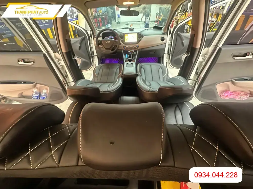 Dịch Vụ Bọc Ghế Da Hyundai i10 - Địa Chỉ Lắp Đặt Uy Tín Quận 8 TPHCM