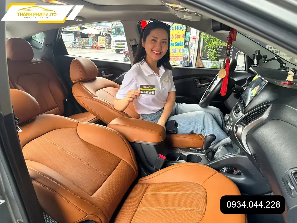 Bọc Ghế Da Hyundai Tucson Cao Cấp - Trung Tâm Lắp Đặt Uy Tín TPHCM