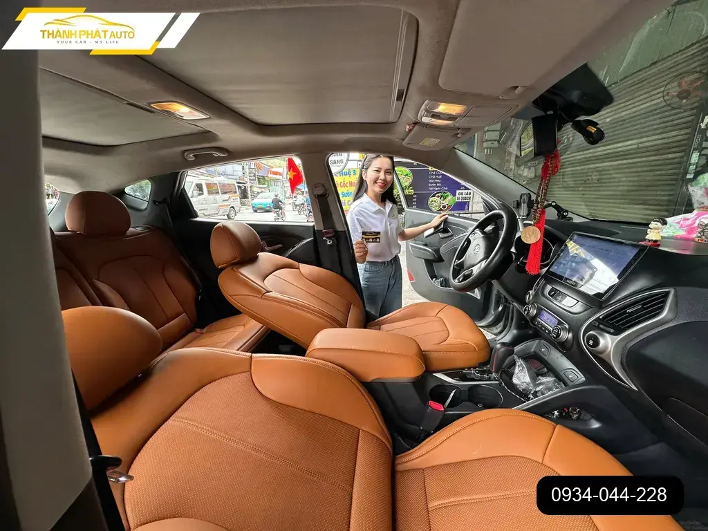 Bọc Ghế Da Hyundai Tucson - Địa Chỉ Lắp Đặt Uy Tín Quận 4 TPHCM