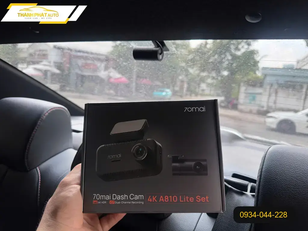 Anh Tùng lắp Camera hành trình Honda City 2026 Quận 9 để an tâm di chuyển ảnh thực tế 5
