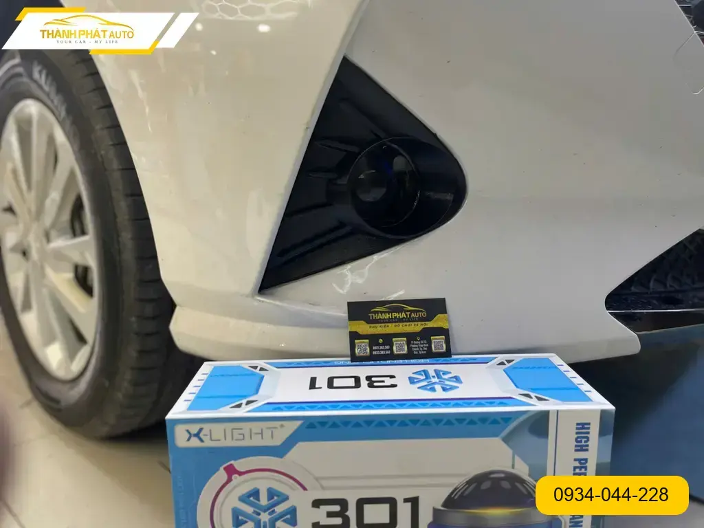 Độ Đèn Ô Tô Hyundai Accent - Trung Tâm Chuyên Độ Đèn Xe Hơi Uy Tín TPHCM