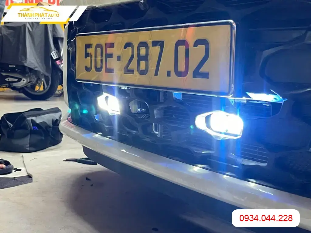 Dịch Vụ Độ Đèn Bi Led Ô Tô Hyundai i10 - Địa Chỉ Lắp Đặt Giá Tốt TPHCM