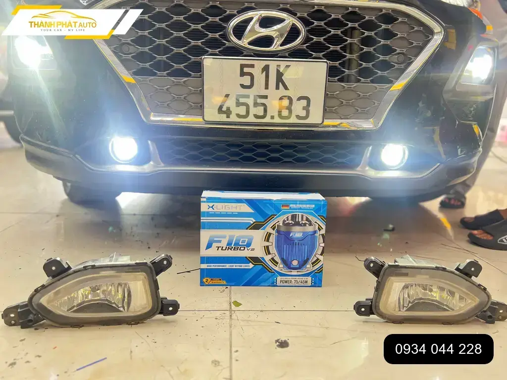 Nâng Cấp Đèn Pha LED Hyundai Kona - Trung Tâm Độ Đèn Uy Tín TPHCM