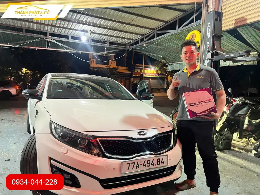 Độ Đèn Ô Tô Kia K5 - Trung Tâm Độ Đèn Ô Tô Chính Hãng Uy Tín TPHCM