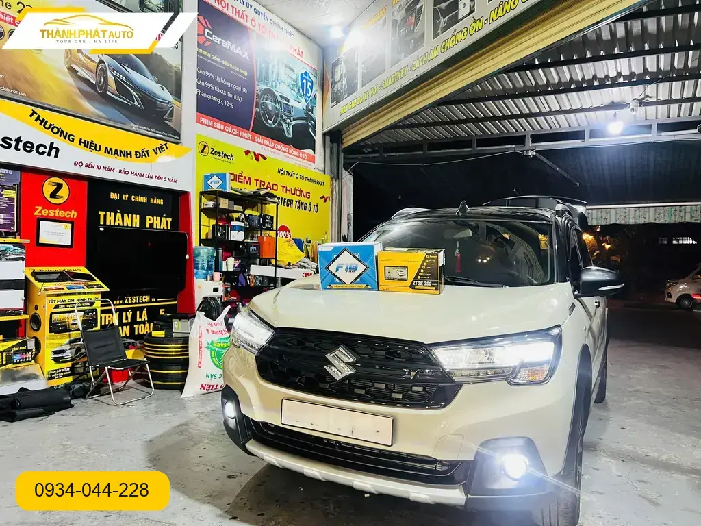Độ Đèn Bi LED Suzuki XL7 - Trung Tâm Nâng Cấp Đèn Ô Tô Uy Tín Giá Tốt TPHCM