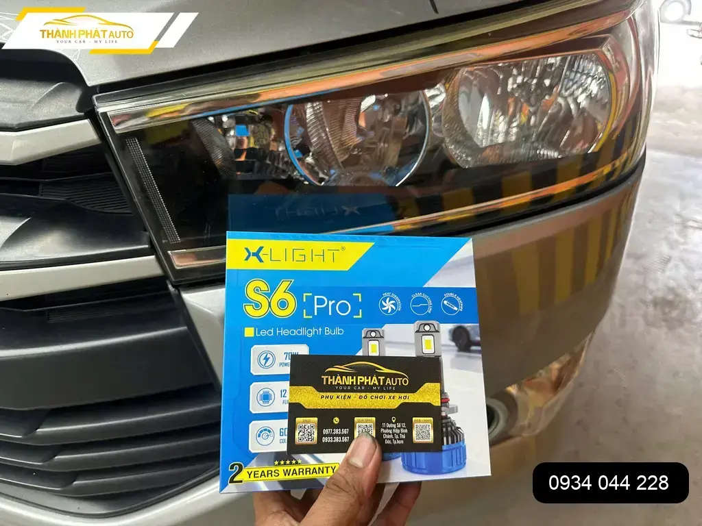 Độ Đèn Pha Ô Tô Toyota Innova - Trung Tâm Độ Đèn Chuyên Nghiệp TPHCM