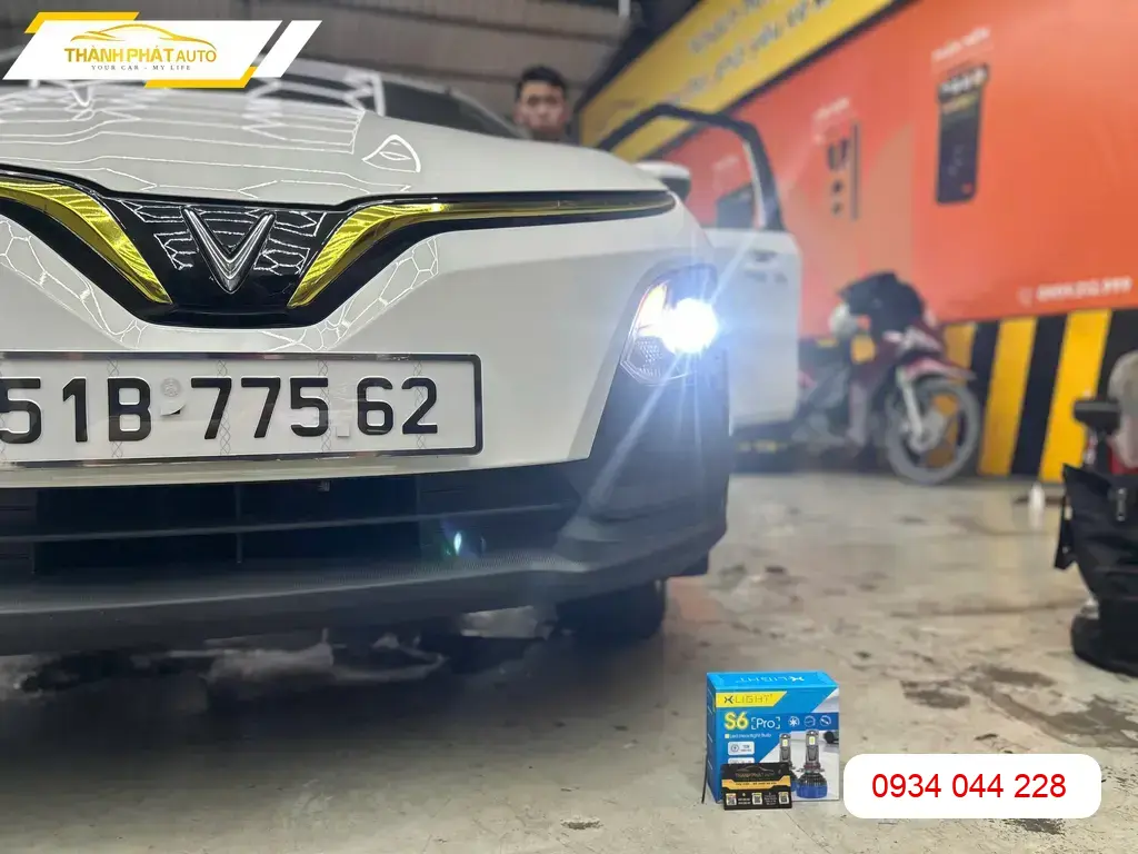 Độ Đèn Ô Tô VinFast VF5 2024 - Trung Tâm Độ Đèn Uy Tín TPHCM